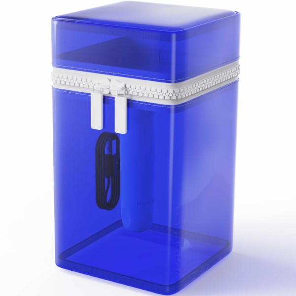 B Swish - Vibrateur Rechargeable EN Silicone Bleu Bcute Curve ...