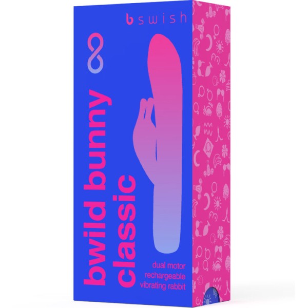 B Swish - Vibrateur Rechargeable Classique Bwild Bunny Infinit...