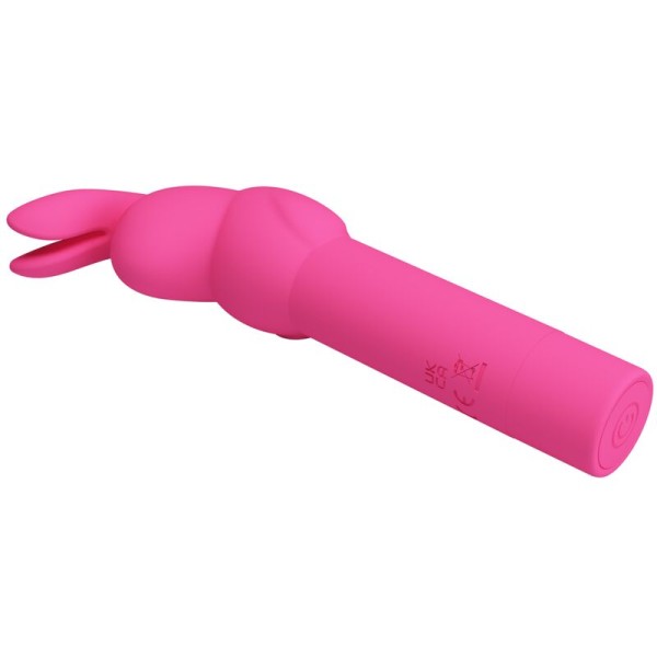 Pretty Love - Vibrador de silicone coelho Gerardo Fuschia