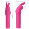 Pretty Love - Vibrador de Silicona Conejo Gerardo Fuschia