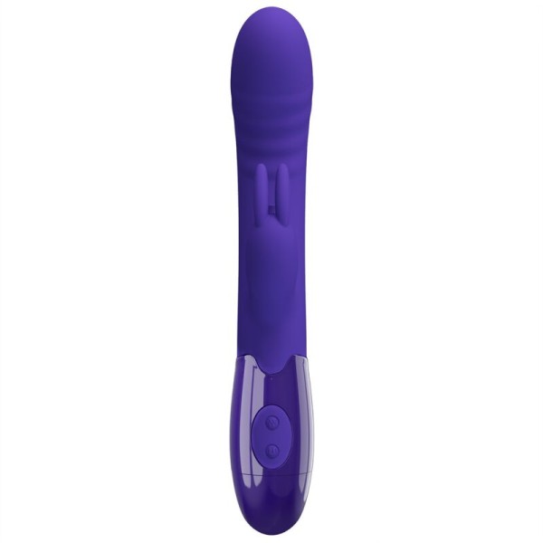 Pretty Love - Vibrador Cerberus Youth Conejo Morado