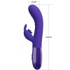 Pretty Love - Vibrador Cerberus Youth Conejo Morado