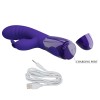 Pretty Love - Vibrador Cerberus Youth Conejo Morado