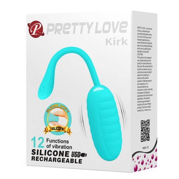Pretty Love - Kirk Oeuf Vibrant Rechargeable Vert Clair
