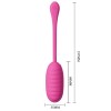 Pretty Love - Oeuf Vibrant Rechargeable Catalina Rose