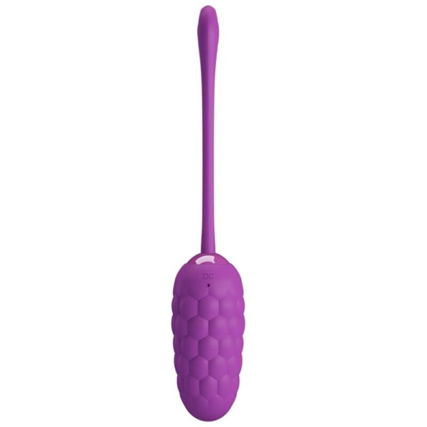 Pretty Love - Oeuf Vibrant Texture Marine Rechargeable Violet