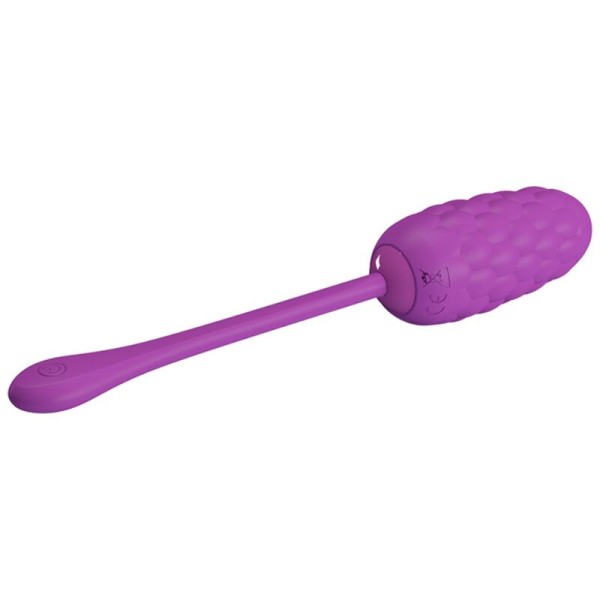 Pretty Love - Oeuf Vibrant Texture Marine Rechargeable Violet