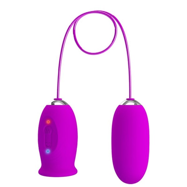 Pretty Love - Vibrateur Rechargeable Daisy Dual EGG Violet