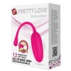 Pretty Love - Huevo Vibrador Recargable Knucker Rosa