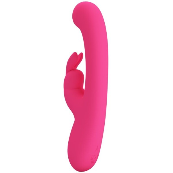 Pretty Love - Vibrateur Lamar Lapin ET Point G Rose