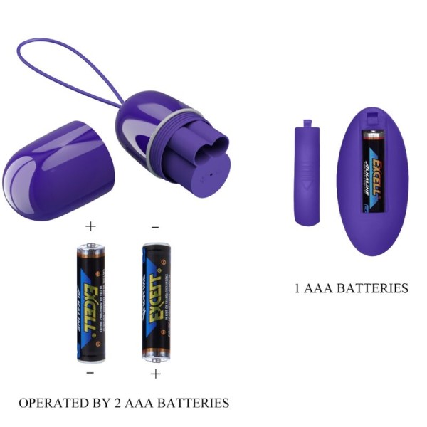 Pretty Love - Arvin Youth Violant Loeuf Télécommande Violet