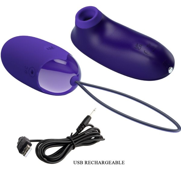 Pretty Love - Stimulateur ET Oeuf Portable – Pour clitoris