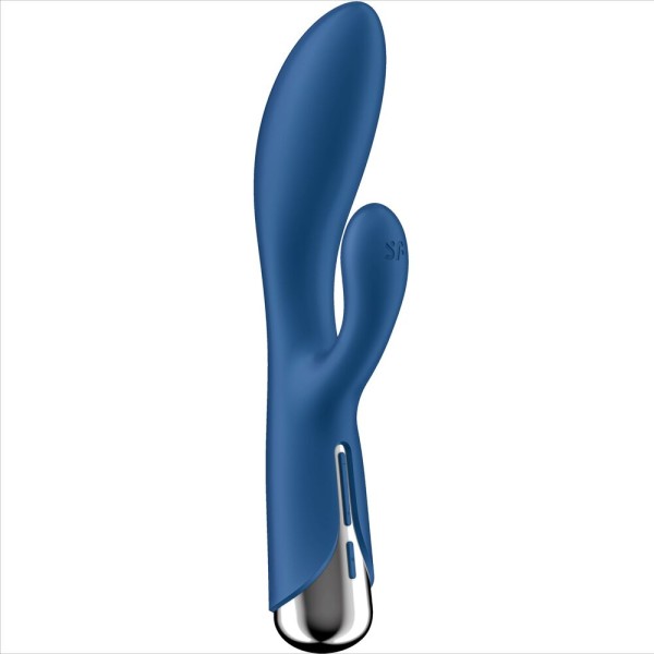 Satisfyer - Conejo Giratorio 1 Estimulación De Clítoris Y Puntos.