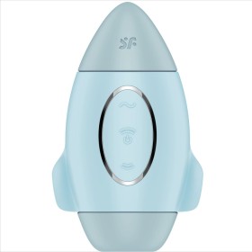 Satisfyer - Mission Control Bleu Petit Vibrateur Double Impulsion