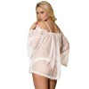 SUBBLIME - BABYDOLL BLANC MANCHES ÉVASÉES S / M SUBBLIME BABYDOLLS