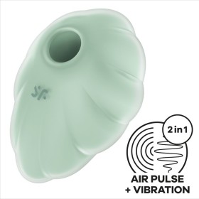 Satisfyer - Vibrador Pulso Cloud Dancer Verde AIR