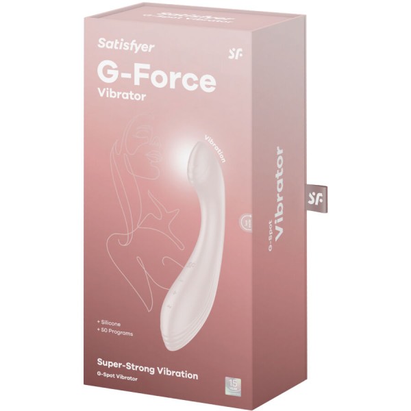 Satisfyer - G-Force Vibrador Estimulador Punto G Beige