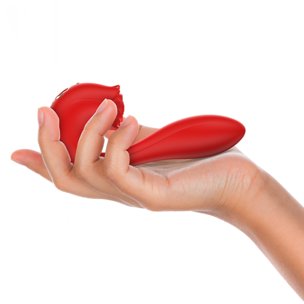 MIA - Estimulador Vibrador Selena + Tapping Rojo