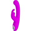 Pretty Love - Vibrador Lamar Conejo Y Punto G Morado