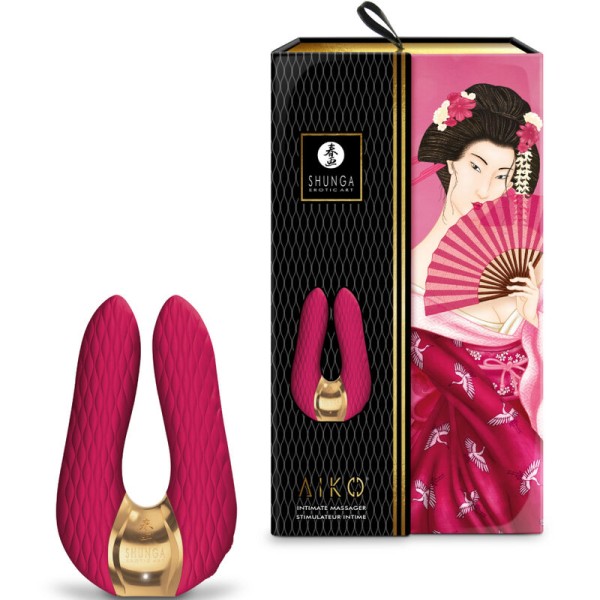 Shunga - Masajeador Íntimo Aiko Fucsia – Vibradores HI-TECH
