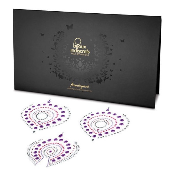 JOYERÍA - INDISCRETS FLAMBOYANT LILA&PINK DESIRE JOYAS METÁLICAS