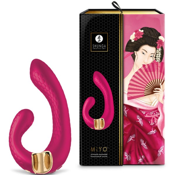 Shunga - Masseur Intime Miyo Fuchsia – Vibromasseurs Point G