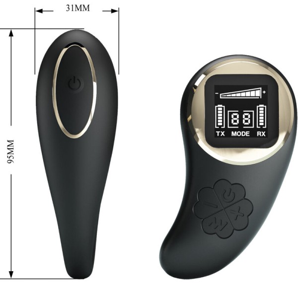 Pretty Love - Télécommande Vibrateur Nathan Double Plaisir