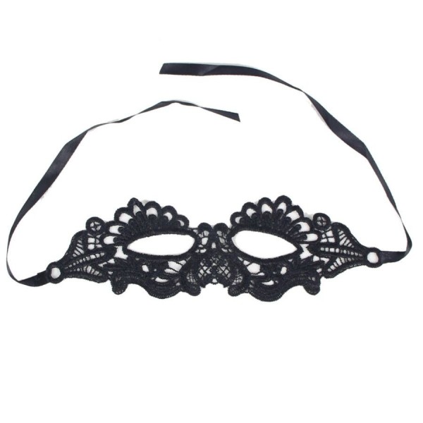 QUEEN LINGERIE - MASQUE NOIR TAILLE UNIQUE QUEEN LINGERIE