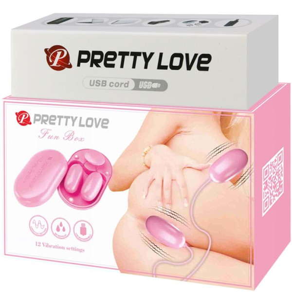 Pretty Love - FUN BOX Vibrating Bullet Pink – Balas vibratórias