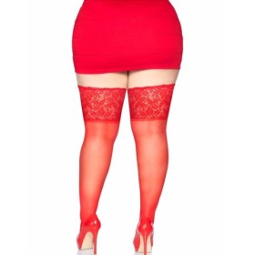 LEG AVENUE - STAY UPS SHEER CUISSE HAUT GRANDE TAILLE LEG AVENUE HOSIERY