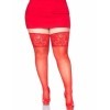 LEG AVENUE - STAY UPS SHEER CUISSE HAUT GRANDE TAILLE LEG AVENUE HOSIERY