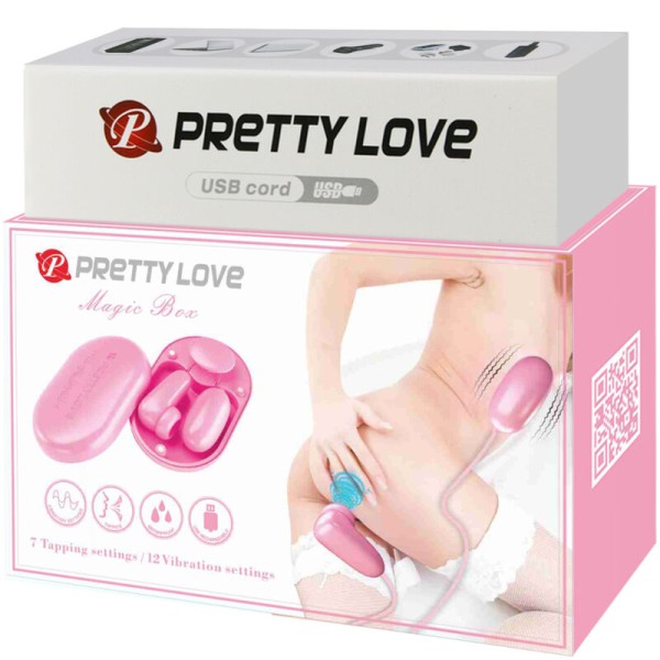 Pretty Love - Magic BOX Bola Vibradora y Estimulador Rosa