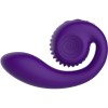 Snail Vibe - Gizi Doble Estimulador Morado - Vibradores Conejo
