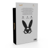 COQUETTE CHIC DESIRE - MASQUE EN CUIR VEGAN AVEC OREILLES DE LAPIN COQUETTE ACCESSORIES