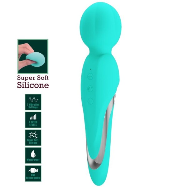 Pretty Love - Walter Wand Vibrador Aqua Verde