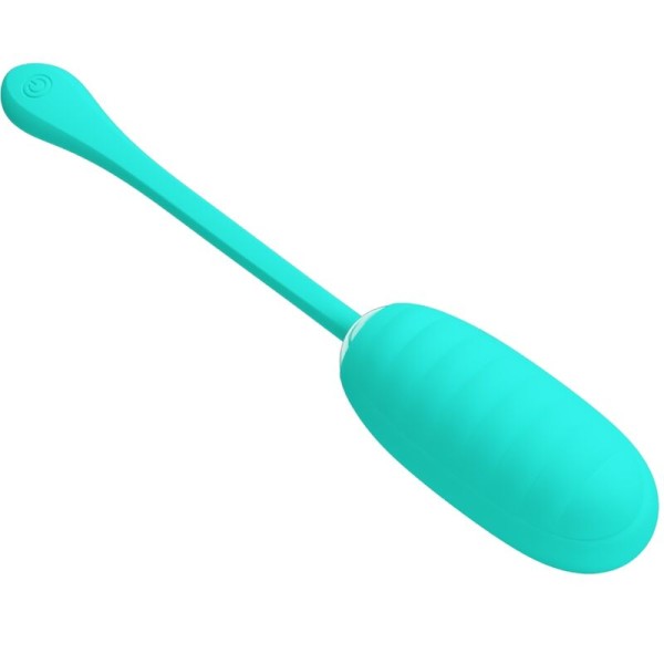 Pretty Love - Oeuf Vibrant Rechargeable Kirk Aqua Vert