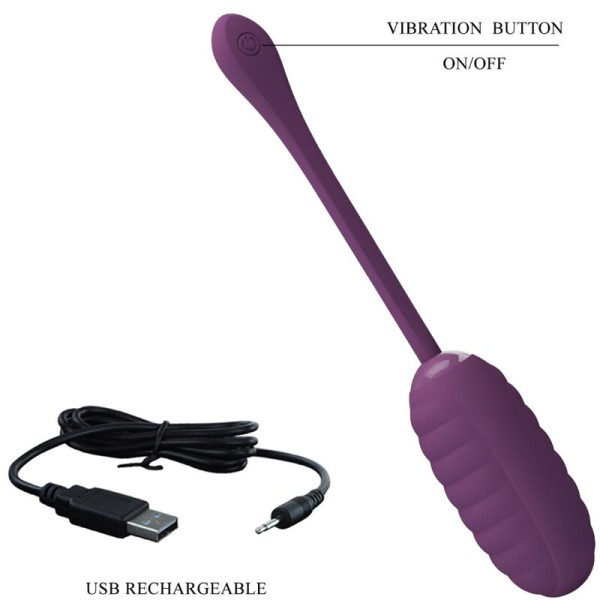 Pretty Love - Oeuf Vibrant Rechargeable Casper Violet