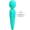 Pretty Love - Masseur Meredith 12 Modes DE Vibration Vert Aqua