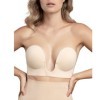BYE-BRA - SOUTIEN-GORGE SANS POIGNÉES BEIGE BONNET C BYE BRA - BRAS