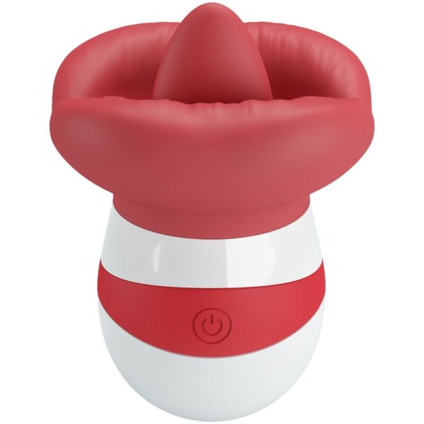 Pretty Love - Mina Stimulateur DE Langue Rouge Clair