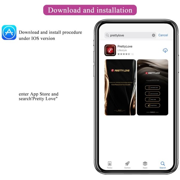 Pretty Love - Doreen Huevo Vibrador Recargable Morado