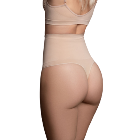 BYE-BRA - FAONNEUR SANS POINTS STYLE STRING BEIGE TAILLE M BYE BRA - UNDERWEAR