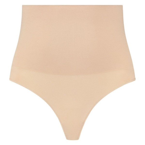 BYE-BRA - MODA SIN PUNTO ESTILO TANGA BEIGE TALLA M BYE BRA - ROP