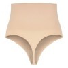 BYE-BRA - FAONNEUR SANS POINTS STYLE STRING BEIGE TAILLE XL BYE BRA - UNDERWEAR