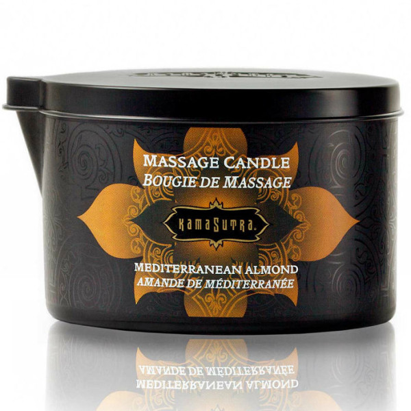 BOUGIE DE MASSAGE AMANDES - Qualité Premium, Livraison Discrète