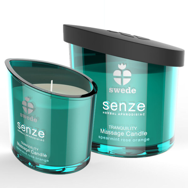 Bougie de Massage Swede Senze Tranquility - Pas Cher, Livraison Discrète, Relaxation garantie