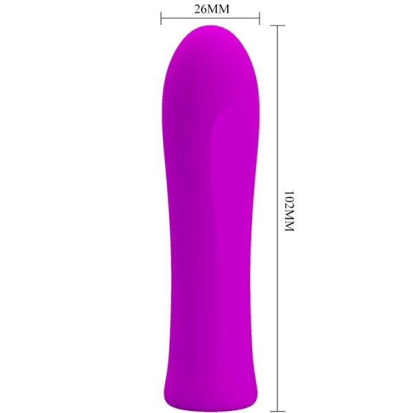 Pretty Love - Vibrador Alfreda Super Poderoso Roxo