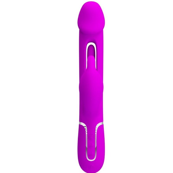 Pretty Love - Vibrateur Dejon Rabbit 3 EN 1 Multifonction Fucsia