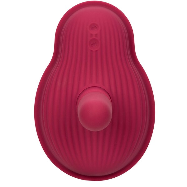 Calexotics - Rider Massager Double Moteur Télécommande Rouge