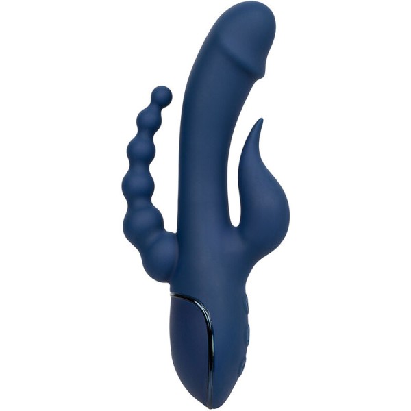 Calexotics - Vibrateur Triple Orgasme Bleu – Vibrateurs de lapin